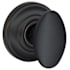 Schlage Siena Passage Door Knob Set with Decorative Andover Trim Aged Bronze