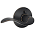 Schlage Accent Left Handed Non-Turning One-Sided Dummy Door Lever Aged Bronze