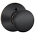 Schlage Plymouth Non-Turning One-Sided Dummy Door Knob Aged Bronze