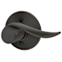 Schlage Sacramento Right Handed Non-Turning One-Sided Dummy Door Lever Aged Bronze