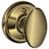 Schlage Siena Non-Turning One-Sided Dummy Door Knob Antique Brass