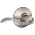 Schlage Accent Privacy Door Lever Set Satin Nickel