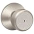 Schlage Bowery Privacy Door Knob Set Satin Nickel