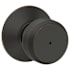 Schlage Bowery Privacy Door Knob Set Aged Bronze
