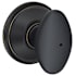 Schlage Siena Privacy Door Knob Set Aged Bronze