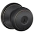 Schlage Andover Keyed Entry Door Knob Set Aged Bronze