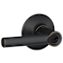 Schlage Broadway Single Cylinder Keyed Entry Door Lever Set Aged Bronze