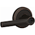 Schlage Custom Broadway Single Cylinder Keyed Entry Door Lever Set with Indy Trim Aged Bronze