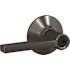 Schlage Custom Latitude Single Cylinder Keyed Entry Door Lever Set with Plymouth Trim Black Stainless