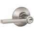 Schlage Latitude Single Cylinder Keyed Entry Door Lever Set Satin Nickel