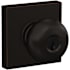 Schlage Plymouth Single Cylinder Keyed Entry Door Knob Set with Collins Trim Aged Bronze