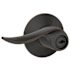 Schlage Sacramento Single Cylinder Keyed Entry Door Lever Set Aged Bronze