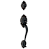 Schlage Brookshire Keyed Handleset Single Cylinder (Interior Side Sold Separately) Aged Bronze