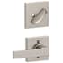 Schlage Northbrook Single Cylinder Interior Pack with Decorative Collins Trim - Exterior Handleset Sold Separately Satin Nickel