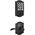 Schlage Arrive Keyless Entry Deadbolt and Accent Lever Combo Pack with Decorative Camelot Trim Matte Black