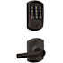 Schlage Encode Greenwich Electronic Keyless Entry Deadbolt Combo Pack with Broadway Interior Lever and Decorative Greenwich Trim Aged Bronze