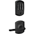 Schlage Encode Greenwich Electronic Keyless Entry Deadbolt Combo Pack with Latitude Interior Lever and Decorative Greenwich Trim Matte Black