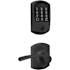 Schlage Encode Greenwich Electronic Keyless Entry Deadbolt Combo Pack with Merano Interior Lever and Decorative Greenwich Trim Matte Black