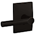 Schlage Custom Broadway Non-Turning Two-Sided Dummy Door Lever Set with Century Trim Aged Bronze