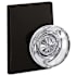 Schlage Custom Hobson Non-Turning Two-Sided Dummy Door Knob Set with Century Trim Aged Bronze
