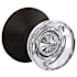 Schlage Custom Hobson Passage & Privacy Door Knob Set with Kinsler Trim Aged Bronze