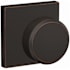 Schlage Custom Swanson Passage or Privacy Door Knob Set with Collins Trim Aged Bronze