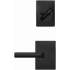 Schlage-FC59-BRW-CEN-Matte Black Head On View