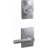 Schlage-FC59-BRW-CEN-Satin Chrome Angled Left View