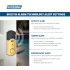 Schlage FE469NX-CAM-ACC-CAM-RH Alarm Features