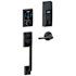 Schlage Connect Century Touchscreen Handleset with Latitude Lever and Built-in Alarm Aged Bronze