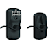 Schlage Keypad Entry Lock Leverset with Flex Lock and Accent Lever from the Plymouth Collection Matte Black