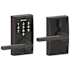 Schlage Century Touch Entry Leverset with Latitude Lever Aged Bronze