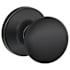 Schlage Stratus Passage Door Knob Set with Round Rose from the J Series Aged Bronze
