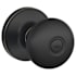 Schlage Stratus Privacy Door Knob Set with Round Rose from the J Series Aged Bronze