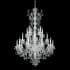 Schonbek Century 20 Light 37" Wide Crystal Chandelier Black Pearl
