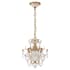 Schonbek Century 13" Wide Crystal Empire Chandelier French Gold