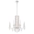 Schonbek Sarella 8 Light 30" Wide Crystal Chandelier with Heritage Crystals Antique Silver