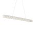 Schonbek Verve LED 43" Wide LED Crystal Linear Pendant Stainless Steel