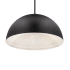 Schonbek Beyond Stardust 23" Wide LED Pendant with Clear Optic Crystal Black