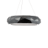 Schonbek Beyond Mosaic 31" Wide Switchable Color Temperature LED Crystal Accented Drum Pendant Black Stainless Steel