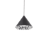 Schonbek Beyond Primrose 8" Wide LED Crystal Mini Pendant Black