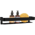 Seachrome 18" Long Wall Mounted Shower Basket Matte Black