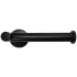 Seachrome Coronado Wall Mounted Euro Toilet Paper Holder Matte Black