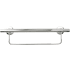 Seachrome Lifestyle & Wellness 24" x 2-3/4" Wall Mounted Stainless Steel Shower Seat Polished Chrome