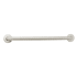 Seachrome Signature 18" Grab Bar Gripped Satin Brushed Nickel