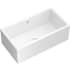 Shaws Shaker 33" Farmhouse Single Basin Fireclay Kitchen Sink White