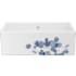 Shaws Shaker 33" Farmhouse Single Basin Fireclay Kitchen Sink Eucalyptus Blue / Silver
