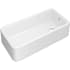 Shaws Lancaster 36" Farmhouse Single Basin Fireclay Kitchen Sink White