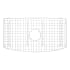 Signature Hardware Wenbrook 25-3/8" L x 15" W Stainless Steel Basin Rack with Rubber Feet Stainless Steel
