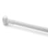 Signature Hardware 66" Curved Brass Shower Rod Biscuit